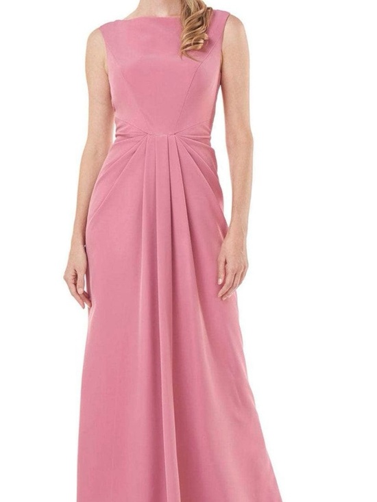 Kay Unger Dresses & Skirts - Kay Unger Sleeveless Rose Pink Maxi Gown